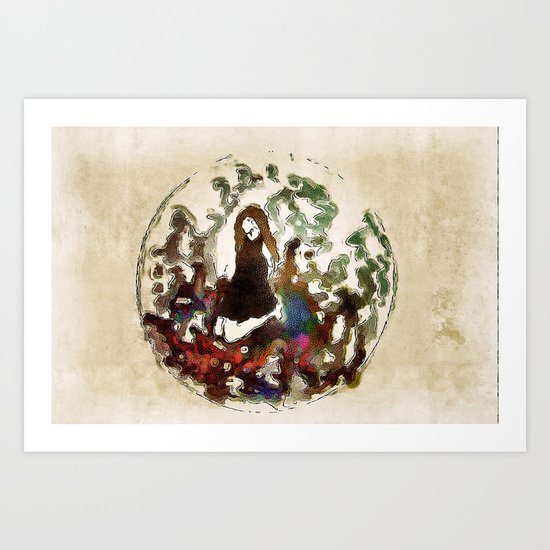 Stop Sex Trafficking Around The Globe (Read Description) Art Print