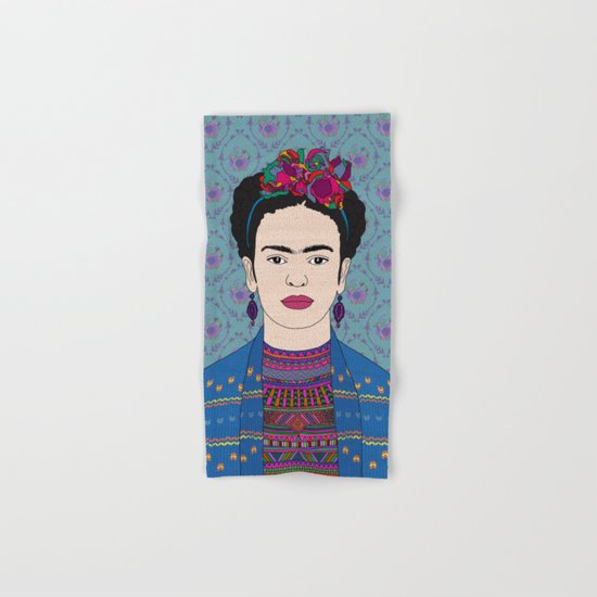 Frida Kahlo Hand & Bath Towel