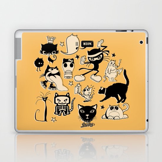 Cat Menagerie Laptop & iPad Skin