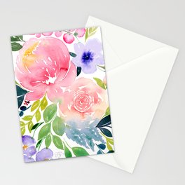 Floral Bouquet Stationery Card
