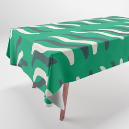 Scandinavian line art pattern 10 Tablecloth