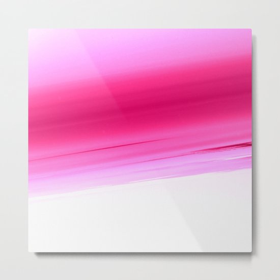 Pink Ombre Metal Print