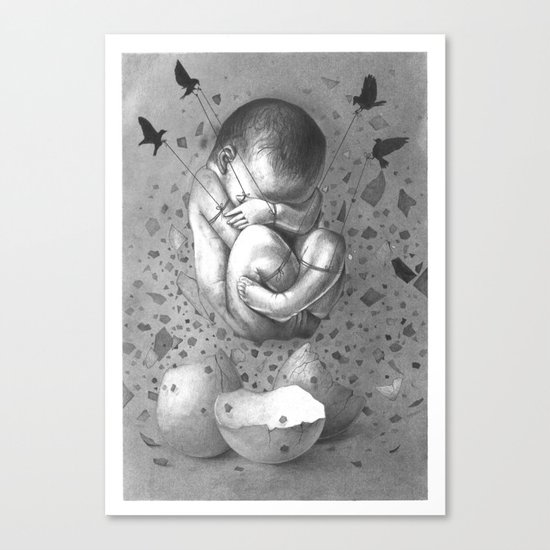 FRAGILE 1# Canvas Print