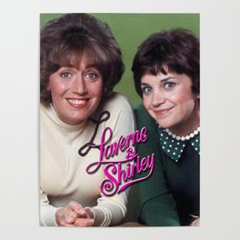 Laverne and Shirley TV Comedy 1970s Poster
