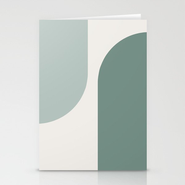 Modern Minimal Arch Abstract XXVI Stationery Cards
