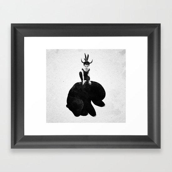 The Mound Framed Art Print