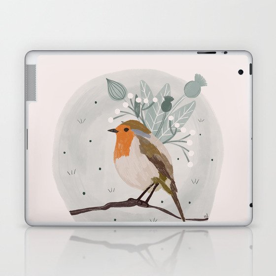 Sweet Robin Laptop & iPad Skin