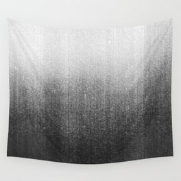 BLUR / abyss / black Wall Tapestry
