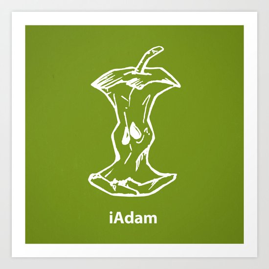 iAdam Art Print