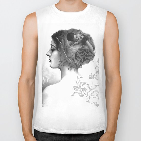 Requiro - pencil drawing Biker Tank
