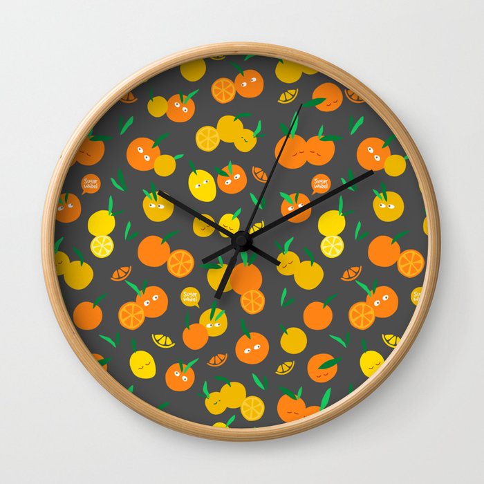 Vitamin C Wall Clock