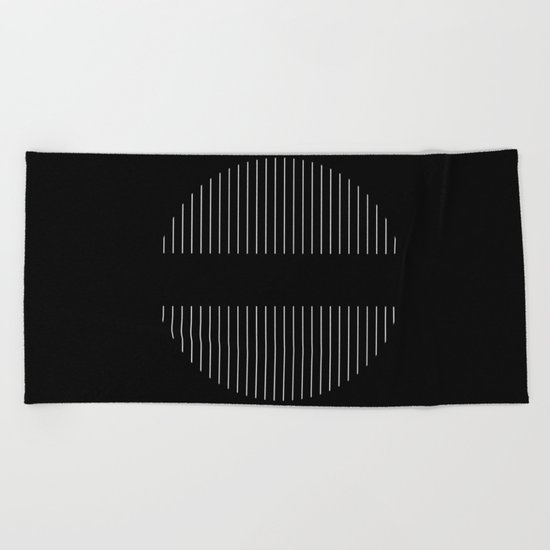 Hemisphere Beach Towel