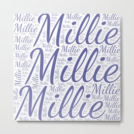 Millie Metal Print