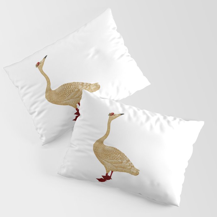 CHRISTMAS DELIVERY GOOSE Pillow Sham