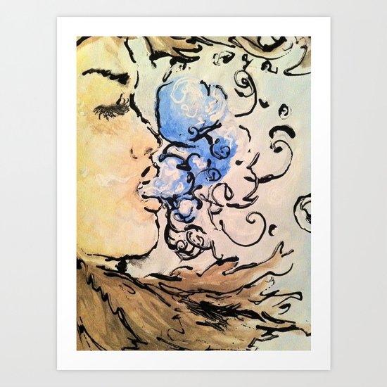Underwater Art Print