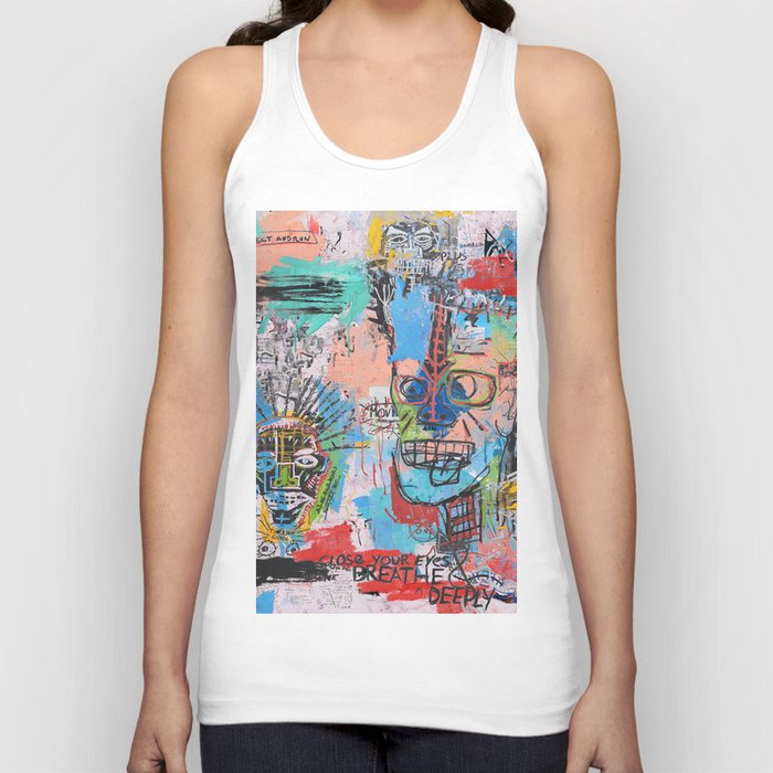 Close your eyes and breathe deeply Tank Top