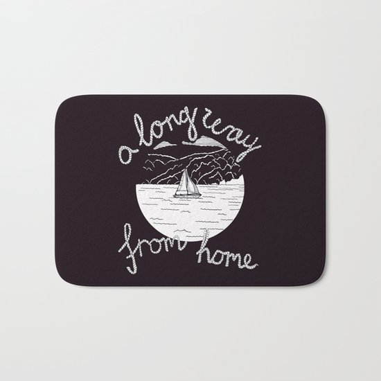 A Long Way From Home Bath Mat