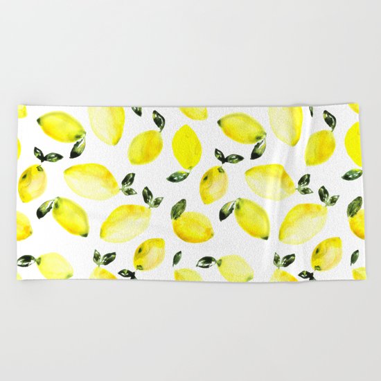 Lemons Beach Towel