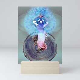 Crowning of the great being Mini Art Print