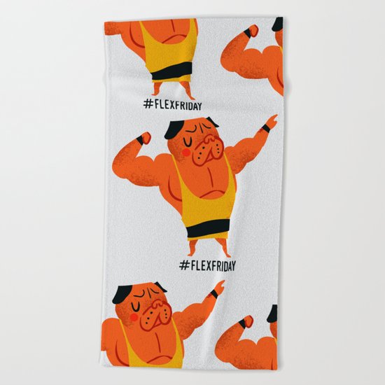 Flex Friday Beach Towel