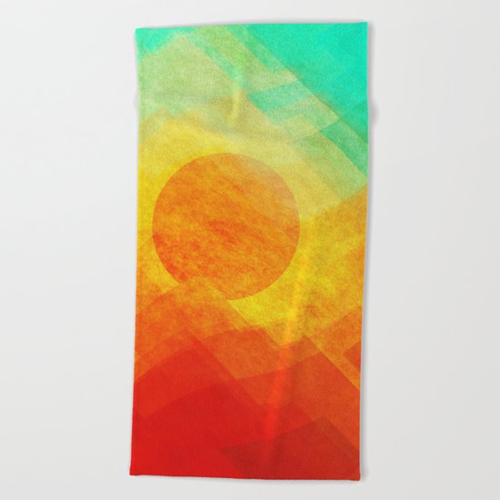 Dreamy Sunset Beach Towel