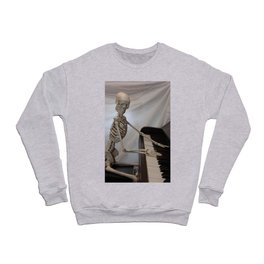 Bare Bones Piano , concept set for game and video Crewneck Sweatshirt