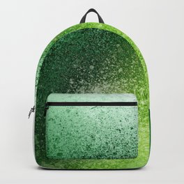 Blends of Emerald Green Paint Splatter Backpack | Vibrantgreen, Postpopart, Urbanartwork, Emeraldgreen, Streetart, Greenabstract, Expressiveart, Cleanandfresh, Paintsplatter, Limegreen 