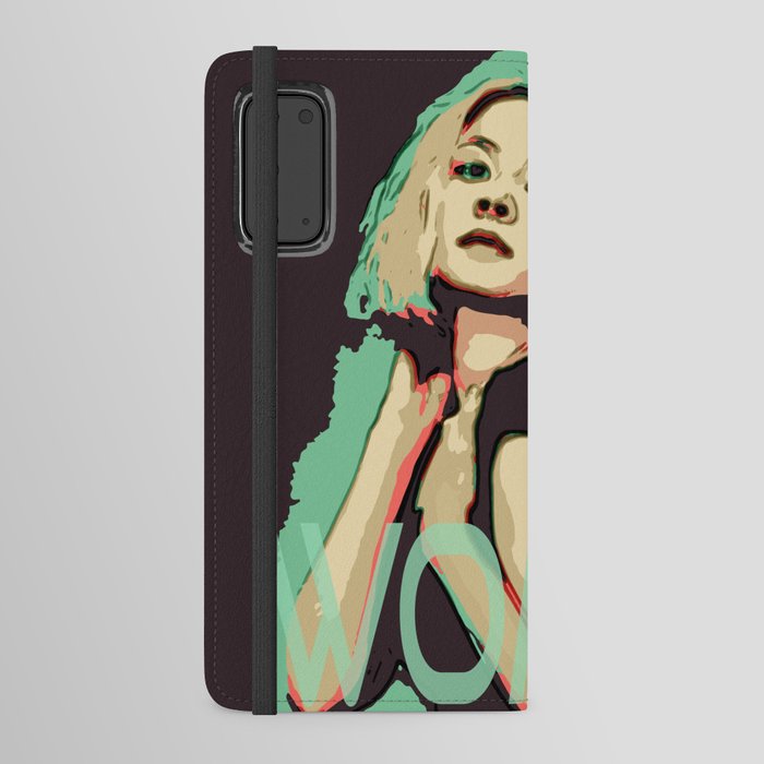Pop ART - Woman Android Wallet Case