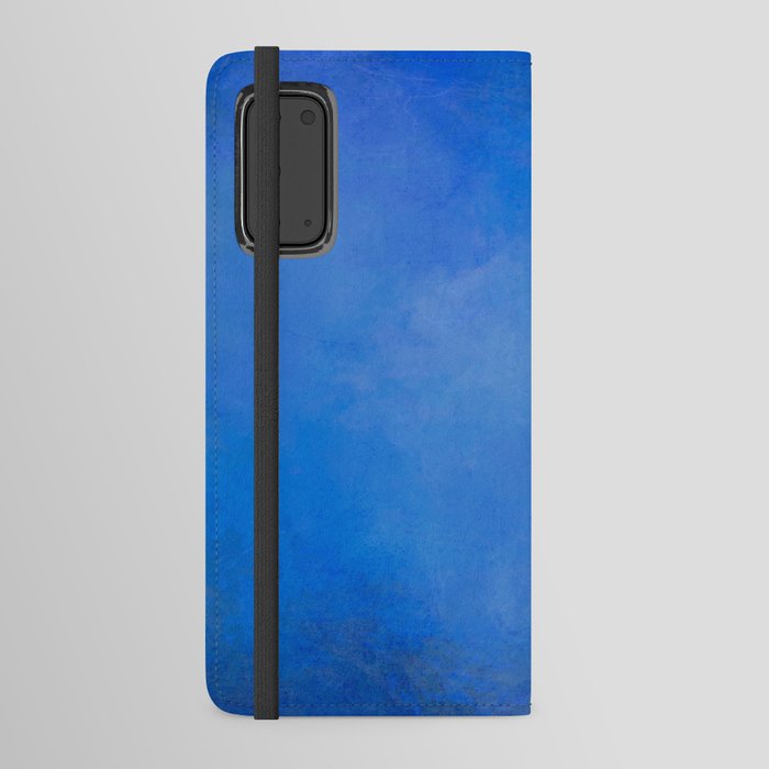 Solid blue  Android Wallet Case