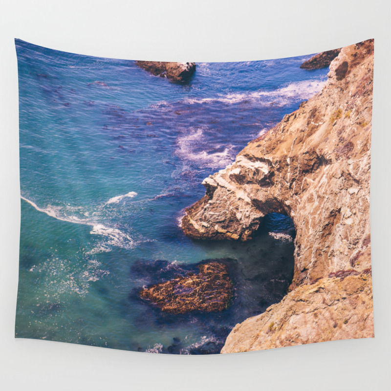 Big Sur California Cliffs Wall Tapestry By Bethanyyoung Society6