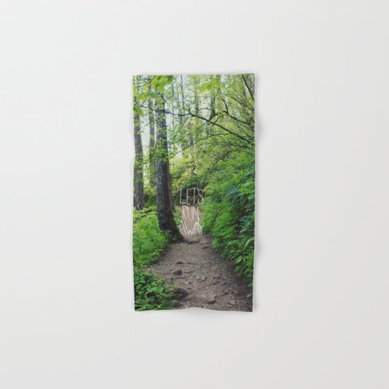 Let's Run Away VII Hand & Bath Towel