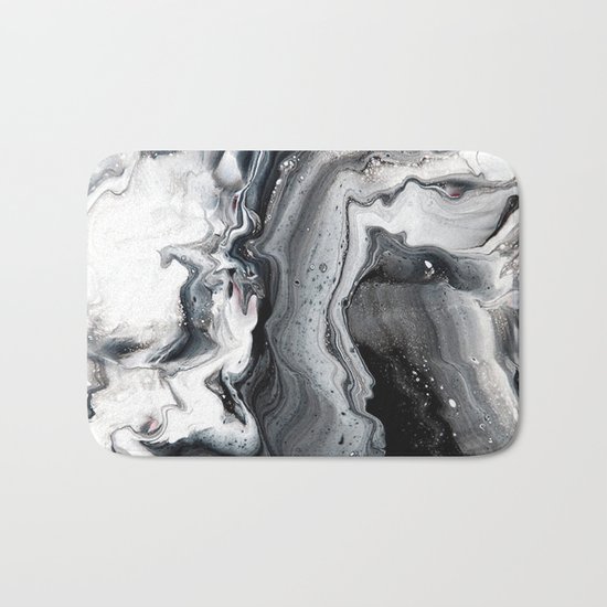 Marble in the Water Bath Mat