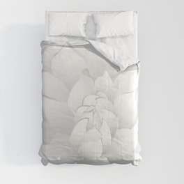 Lotus in paper style  Comforter