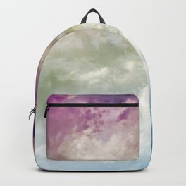 Big Dreams Ahead... Backpack | Cloudscape, Home, Multicolor, Dreams, Dorm, Apparel, Sky, Pink, Decor, Abstract 