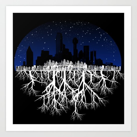 Smothered Nature Art Print