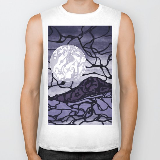 Cracked Biker Tank