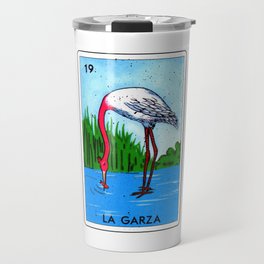 La Garza Lottery Gift - Mexican Lottery La Garza Travel Mug
