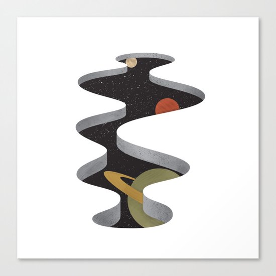 A Space In The Floor Canvas Print
