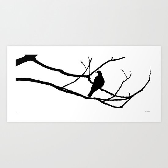 Winter's Hand Art Print