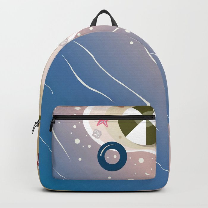 Beach Backpack by Kristina Stellar