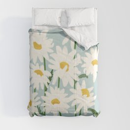 Flower Market - Oxeye daisies Comforter