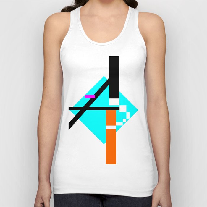 Abstract typo Tank Top