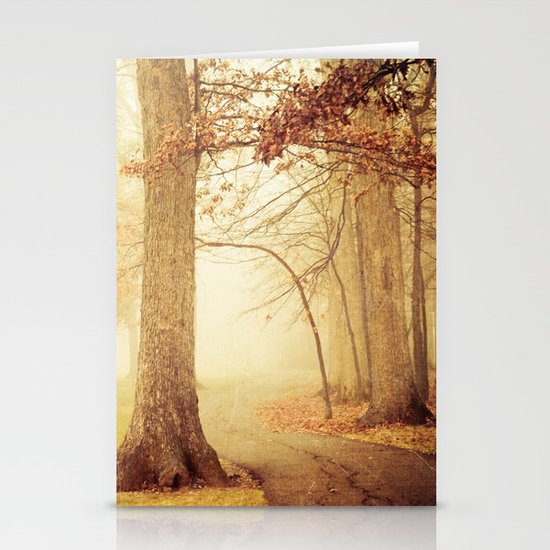 I Heard Whispering in the Woods Stationery Cards