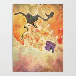 Atish / Trippy Colours Design Poster