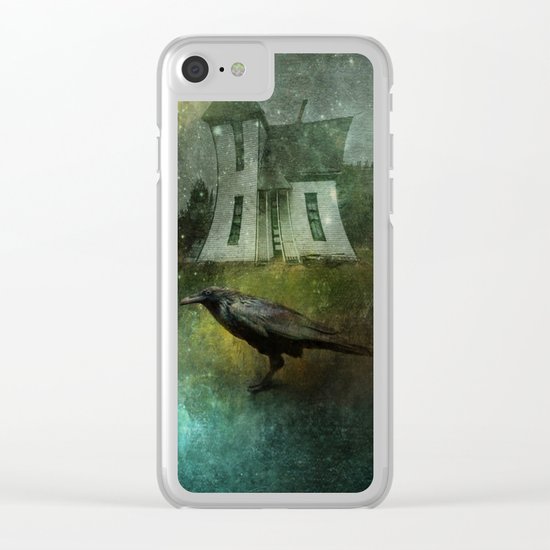 Crow House Clear iPhone Case