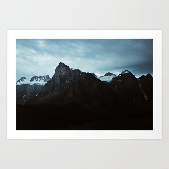 Peaked Art Print