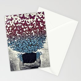 Butterflies In my head. Stationery Cards