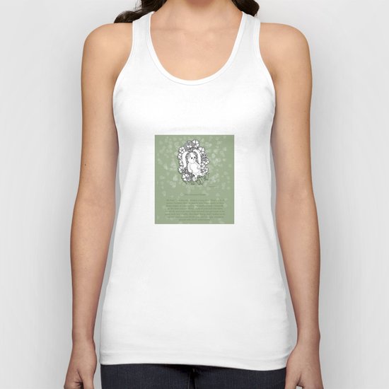 Velveteen Rabbit Wisdom Illustration for Children Unisex Tank Top