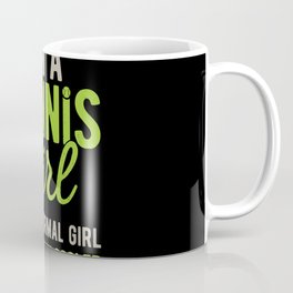 Funny Tennis Girl Coffee Mug