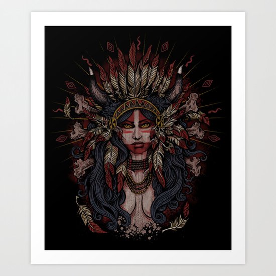 War Paint - Finished Art Print